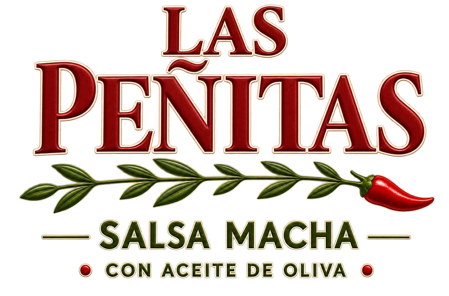 Las Peñitas, salsa macha con aceite de oliva